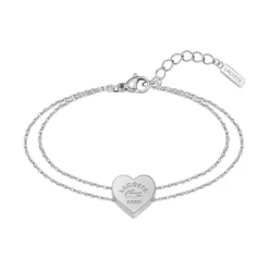 Bracelet Femme Lacoste Love My Croc - 2040396 Acier Argent