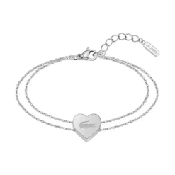 Bracelet Femme Lacoste Love My Croc - 2040396 Acier Argent