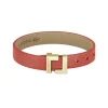 Bracelet Femme Lacoste Lura - 2040217 CUIR Doré, Orange