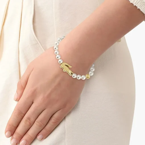 Bracelet Femme Lacoste Matchpoint - 2040430 Acier Doré