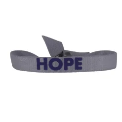 Bracelet Femme Les Interchangeables - Bracelet Message Hope Noir