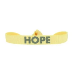 Bracelet Femme Les Interchangeables - A85902 Message Hope Jaune et Vert