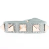 Bracelet Femme Les Interchangeables - Bracelet Pyramide 8 Gris Clair