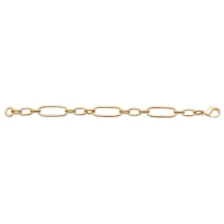 Bracelet femme maille 3-1 plaqué or Maison de la Bijouterie YUY003Y0