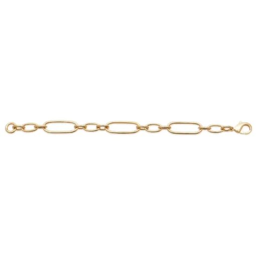 Bracelet femme maille 3-1 plaqué or Maison de la Bijouterie YUY003Y0