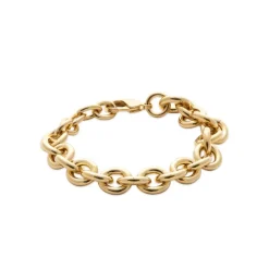 Bracelet femme maille fantaisie plaqué or Maison de la Bijouterie YUY005Y0