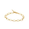 Bracelet femme maille fantaisie plaqué or Maison de la Bijouterie YUZ0Z0ZV