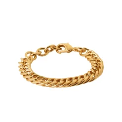 Bracelet femme maille fantaisie plaqué or Maison de la Bijouterie YU0UUUZU