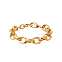 Bracelet femme maille fantaisie plaqué or Maison de la Bijouterie YU0UUWZU
