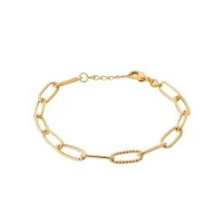 Bracelet femme maille fantaisie plaqué or Maison de la Bijouterie UYZUW5ZV