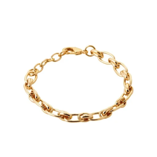 Bracelet femme maille fantaisie plaqué or Maison de la Bijouterie UYZU44ZV