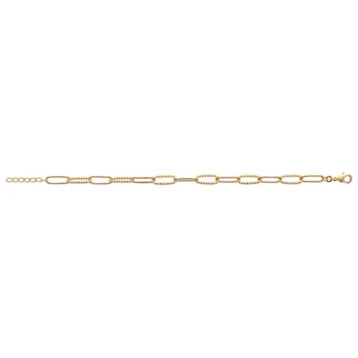 Bracelet femme maille fantaisie plaqué or Maison de la Bijouterie UYZUW5ZV