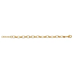 Bracelet femme maille fantaisie plaqué or Maison de la Bijouterie UYZU44ZV