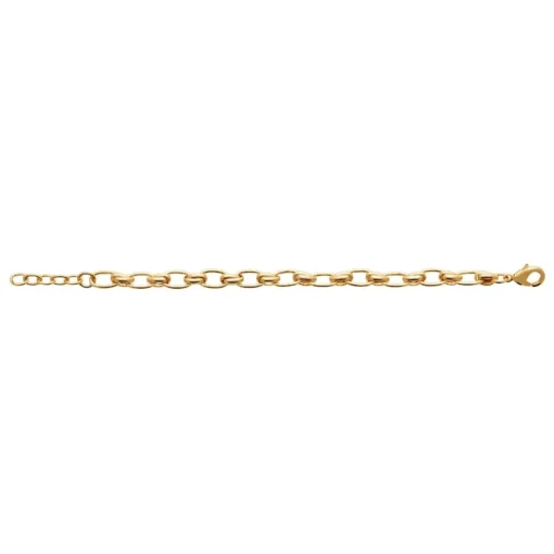 Bracelet femme maille fantaisie plaqué or Maison de la Bijouterie UYZU44ZV