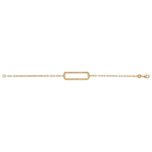 Bracelet femme maillon rectangulaire Maison de la Bijouterie UYZVUZZV