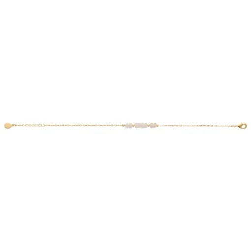 Bracelet Femme Maison de la Bijouterie Sensimio UW34Y6ZV Plaqué or