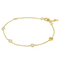 Bracelet Femme Michael Kors Bijoux - MKC1716CZ710 - Argent Doré