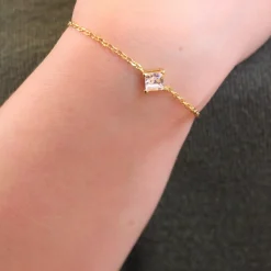 Bracelet Femme MYC-Paris Square - DB0085-G-C Laiton Doré