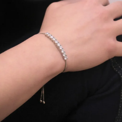 Bracelet Femme MYC-Paris Solitaire - DB0147-S-AA Laiton Argent