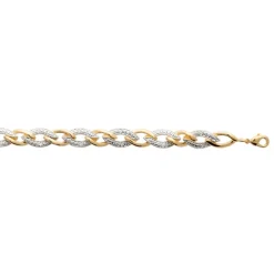 Bracelet femme oxyde de zirconium plaqué or Maison de la Bijouterie UW0W0WZU