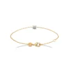 Bracelet femme oxyde de zirconium plaqué or Maison de la Bijouterie UW3005ZV