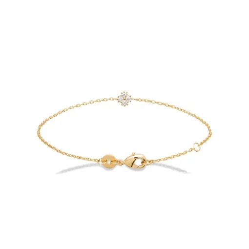 Bracelet femme oxyde de zirconium plaqué or Maison de la Bijouterie UW3WW0ZV
