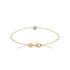 Bracelet femme oxyde de zirconium plaqué or Maison de la Bijouterie UW3005ZV