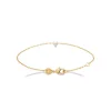 Bracelet femme oxyde de zirconium plaqué or Maison de la Bijouterie UW3W6WZV