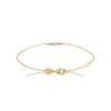 Bracelet femme oxyde de zirconium plaqué or Maison de la Bijouterie UW3W40ZV