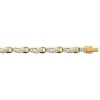 Bracelet femme oxyde de zirconium plaqué or Maison de la Bijouterie UW0W0VZU