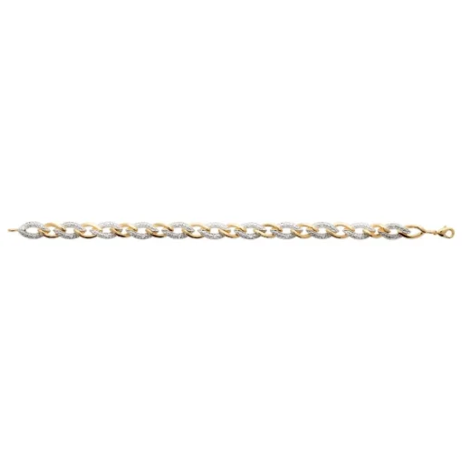 Bracelet femme oxyde de zirconium plaqué or Maison de la Bijouterie UW0W0WZU