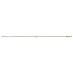 Bracelet femme oxyde de zirconium plaqué or Maison de la Bijouterie UW3WW0ZV