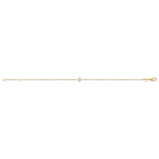 Bracelet femme oxyde de zirconium plaqué or Maison de la Bijouterie UW3WW0ZV