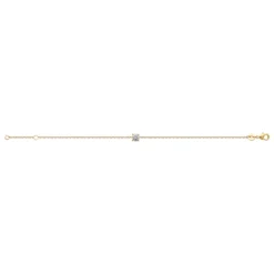 Bracelet femme oxyde de zirconium plaqué or Maison de la Bijouterie UW3005ZV