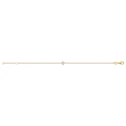 Bracelet femme oxyde de zirconium plaqué or Maison de la Bijouterie UW3W66ZV