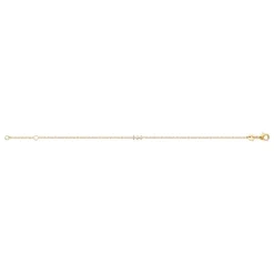 Bracelet femme oxyde de zirconium plaqué or Maison de la Bijouterie UW3W65ZV
