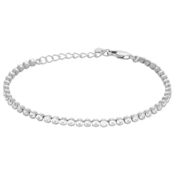 Bracelet femme oxyde de zirconium argent Maison de la Bijouterie VW30W0ZV