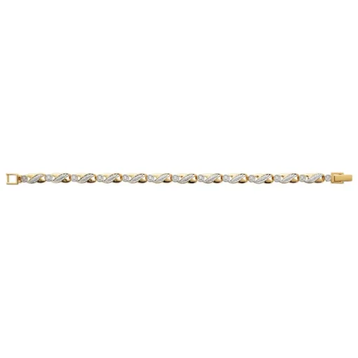 Bracelet femme oxyde de zirconium plaqué or Maison de la Bijouterie UW0W0VZU
