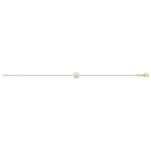 Bracelet femme oxydes de zirconium plaqué or Maison de la Bijouterie UW3U6UZV
