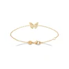 Bracelet femme papillon plaqué or Maison de la Bijouterie UYYZYYZV