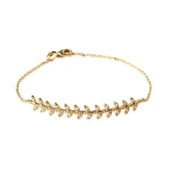 Bracelet Femme épi plaqué or Maison de la Bijouterie UWZ5W6ZV