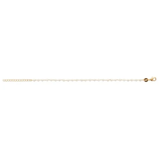 Bracelet femme pierre de lune plaqué or Maison de la Bijouterie UW3466ZV