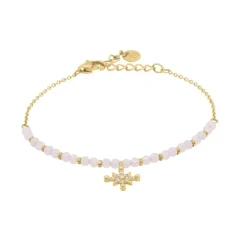 Bracelet Femme Pierre Lannier Bijoux Antharea - BJ25A5251 Acier Doré