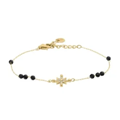 Bracelet Femme Pierre Lannier Bijoux Antharea - BJ25A1231 Acier Doré