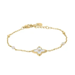 Bracelet Femme Pierre Lannier Bijoux Rubya - BJ23A1201 Acier Doré