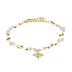 Bracelet Femme Pierre Lannier Bijoux Australe - BJ22A1251 Acier Doré
