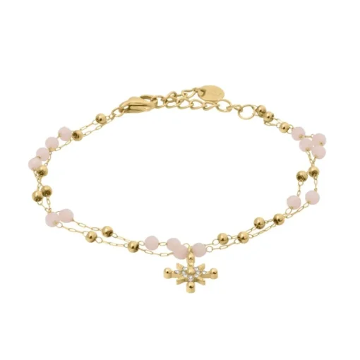 Bracelet Femme Pierre Lannier Bijoux Australe - BJ22A1251 Acier Doré