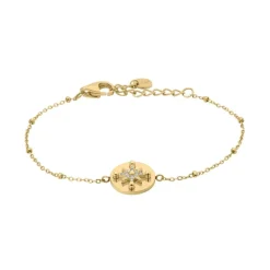 Bracelet Femme Pierre Lannier Bijoux Persea - BJ21A1201 Acier Doré
