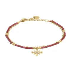 Bracelet Femme Pierre Lannier Bijoux Antharea - BJ25A8251 Acier Doré