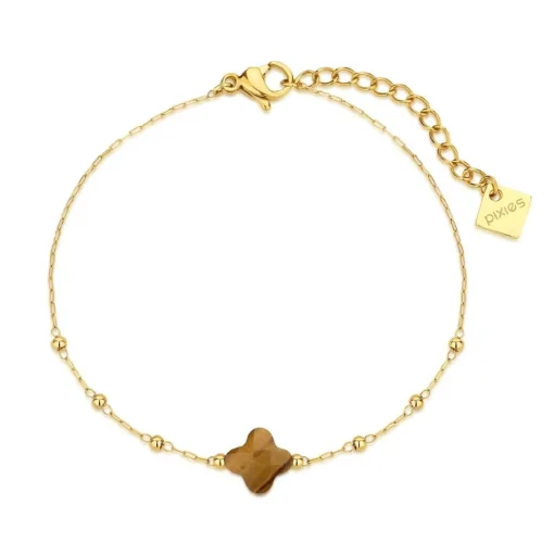 Bracelet Femme Pixies Bijoux Enjoy - PBS0049-1TGR Acier